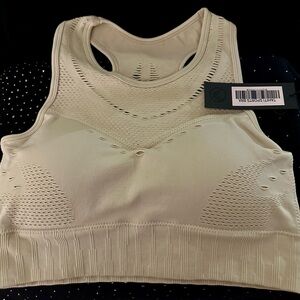Savvi Seamless Cream Sports Bra
New with tags